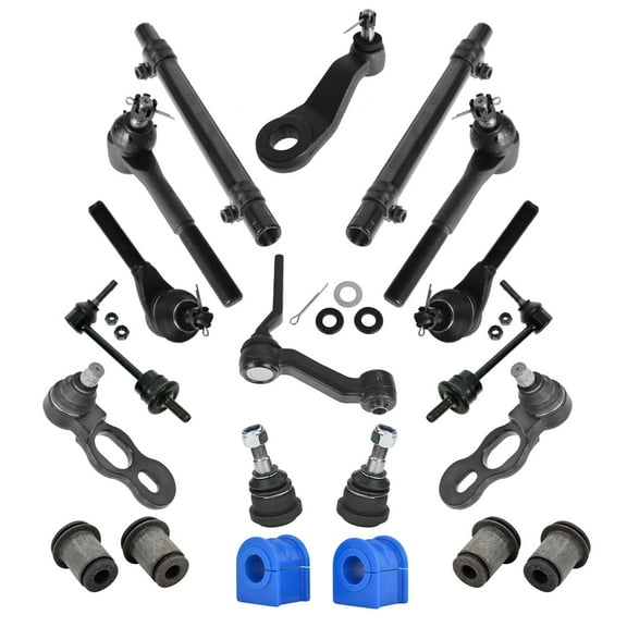TRQ Front Steering Suspension Kit Set for 98-02 Ford Lincoln Mercury RWD PSA56118