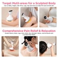 thumbnail image 6 of AOBAIWO Lymphatic Drainage Massager, Microcurrent Sculpting Device, Heat Light Vibration, 6 of 8