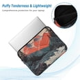 thumbnail image 2 of FORMRS 15-15.6 inch Laptop Sleeve Case Soft Carrying Quilted Computer Bag Cover, Mountains at Dawn, 2 of 7