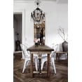 thumbnail image 2 of Tolix Chair Bistro Roch Dining Side Armless in White Color Powder Coated, 2 of 2