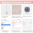 thumbnail image 6 of KOMI Wireless Keyboard Case with Mouse for iPad 10.2" 9th 8th 7th Generation, Detachable Bluetooth Keyboard with Pencil Holder for iPad 10.2 Inch/iPad Air 10.5"(3rd Gen)/iPad Pro 10.5 in, 6 of 7
