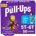 thumbnail image 3 of (2 pack) Pull-Ups Boys' Potty Training Pants, 5T-6T (46+ lbs), 50 Count (Select for More), 3 of 14