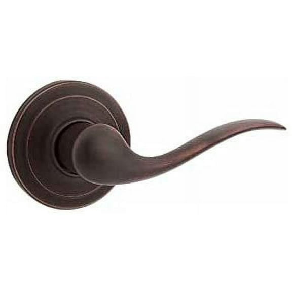 Kwikset Signature Series Half Dummy Lever Door Handle Set 97880-679 - Right Hand - Venetian Bronze
