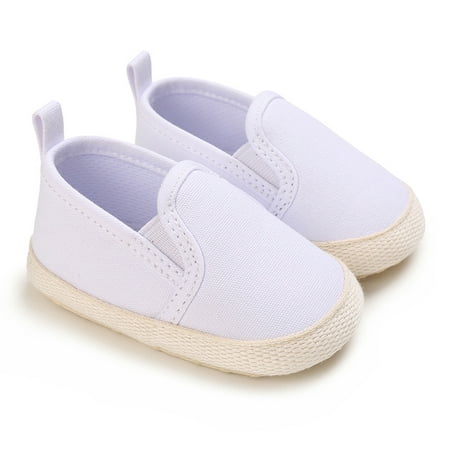 

Infant Baby Sneakers Soft-soled Anti-slip Slip-on Prewalker Shoes First Walker Shoes Crib Shoes