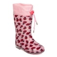 thumbnail image 1 of New Girl Jelly Beans Lady PVC Lug Sole Drawstring Rain Boot (Little / Big Kids), 1 of 5