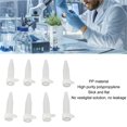 thumbnail image 3 of 500Pcs Micro Test Tubes, Clear Polypropylene Rounded Microtube Sample Vial Plastic Centrifuge Tube for Laboratory, 3 of 7