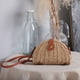 thumbnail image 3 of Bolso bandolera de paja para mujer, bolso de hombro de paja con rayas de vid, bolso de playa tejido a mano para verano, 3 of 6