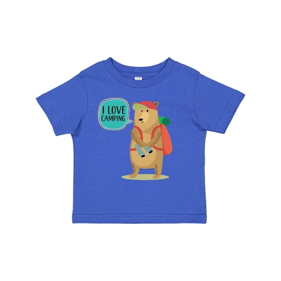 Inktastic I Love Camping Summer Camp Boys or Girls Toddler T-Shirt