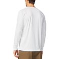 thumbnail image 2 of Camisa de protección solar BALEAF UV50+ de manga larga blanca para hombre L, 2 of 7