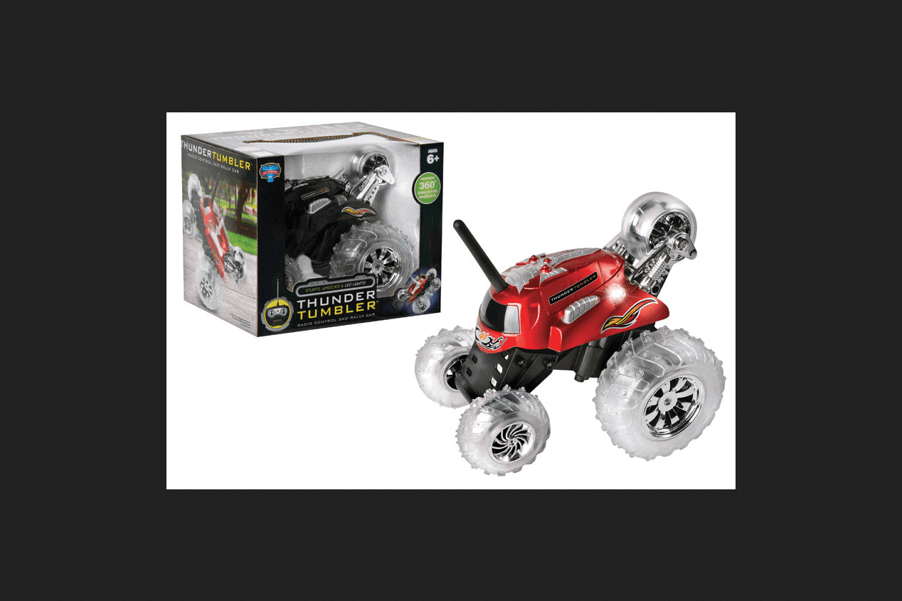 thunder tumbler remote control car walmart