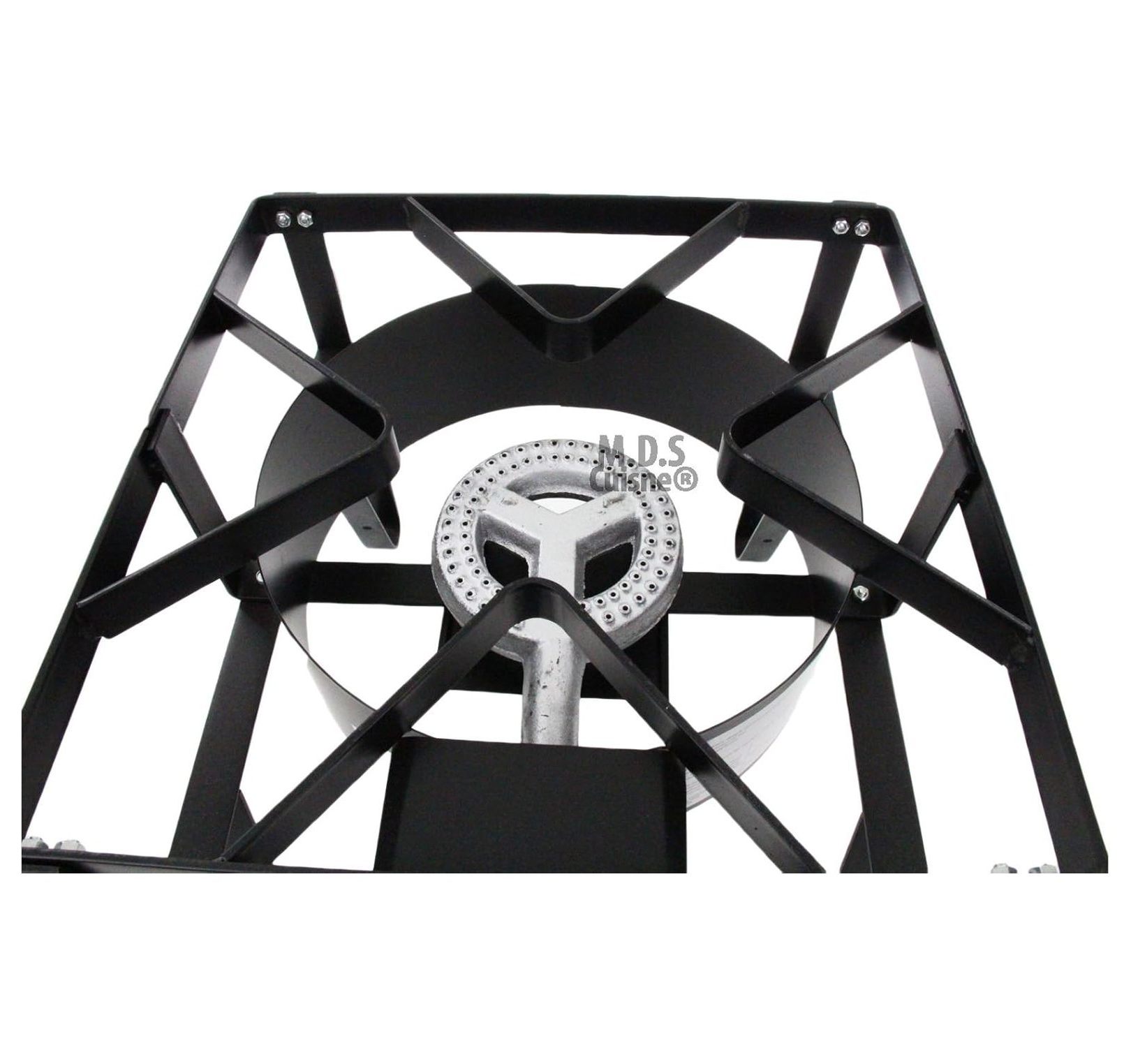 Single High Pressure Gas Burner Square Patio Outdoor Stove Propane Camping Heavy Duty