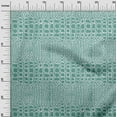 thumbnail image 2 of oneOone Viscose Jersey Dusty Teal Green Fabric Crocodile Animal Skin Fabric For Sewing Printed Craft Fabric By The Yard 60 Inch Wide, 2 of 5