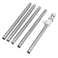 thumbnail image 3 of Flag Pole Kit Stainless Steel Wall Mount Flagpole with Rotating Flagpole Rings, 3 of 8