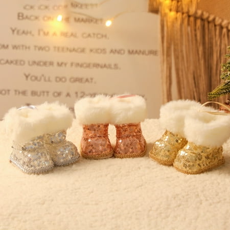 

Dido Christmas Boot Shoe Baubles Xmas Tree Hanging Pendant Ornaments Home House Decoration Decor