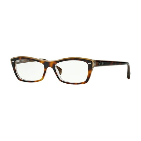 UPC 805289559207 product image for Ray-Ban Optical 0RX5255 Square Eyeglasses for Womens - Size - 53 (Top Havana On  | upcitemdb.com