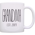 thumbnail image 2 of New Grandparents Gifts Grandma Grandpa Est Your Year 2 Pack Customized Mugs Cups Grandma & Grandpa, 2 of 7