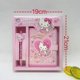 thumbnail image 3 of Kawaii Sanrio Hello Kitty Notebook My Melody Kuromi Cinnamoroll Gel Pen Bloc de notas, juego de caja de regalo, papelería, regalos de vacaciones para niñas y niños, 3 of 4