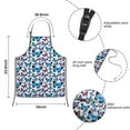 thumbnail image 3 of Lightblue Butterfly Pattern Kids Aprons for Girls and Boys,Adjustable Neck Strap Toddler Aprons for Kids Cooking Baking, 3 of 6