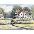 thumbnail image 3 of Unknown 14x11 Black Modern Framed Museum Art Print Titled - Weekend Cottage, 3 of 5