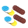 thumbnail image 3 of 5 Inch Pneumatic Air Vacuuming Sander Polisher Tool Polishing Machine for Car Paint Care Wood Grinder Polisher Rust Removal ,Widely Use, 3 of 7