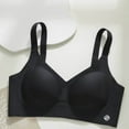 thumbnail image 4 of Arlun Wireless Bras for Women Soft Comfortable No Underwire T Shirt Bralettes Smooth Seamless Full Coverage Everyday Bras with Support Solid Color Black M, 4 of 4