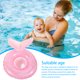 thumbnail image 3 of Anillo De Natación Para Bebé Con Asiento De Flotador Y Cojín Transparente Anillo De Flotador De Cintura Para Entrenamiento De Natación Flotador De Natación Inflable Para Bebé Para Bebé Muyoka Hogar, 3 of 7
