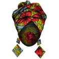 thumbnail image 2 of African Headwraps for Women Head Wraps Ankara Wrap Head Scarf, 2 of 2
