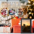 thumbnail image 7 of 5 Hinged Picture Frame, 5" x 7" Folding Photo Frame with High Definition Acrylic, Wood Made Family Picture Collage Desk Decor, Foldable Vertical Picture Frame for Christmas Thanksgiving Day Gift, 7 of 7