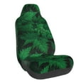 thumbnail image 1 of Balery Green Leave Fern Funda de Asiento para Auto con Diseño - Cubierta Frontal Suave y Transpirable con Protector Antideslizante- 1 Unidad, 1 of 5