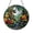 Acrylic 3.5 Inch, variant on Fantasy Monkey Stained Glass Suncatcher, Tropical Jungle Scene Window Hanging Art, Exotic Animal Decor, Nature Inspired Window Decoration, Gift for Wildlife and Nature Lovers