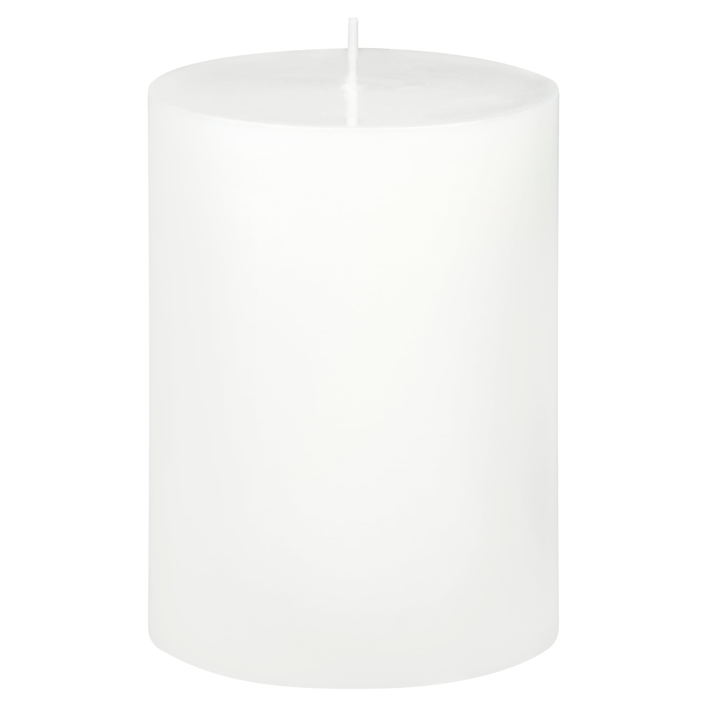 Mainstays Unscented Pillar Candles, 3x4 Inches, White