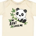 thumbnail image 4 of Inktastic My Aunt Loves Me Cute Panda Boys or Girls Baby Bodysuit, 4 of 5