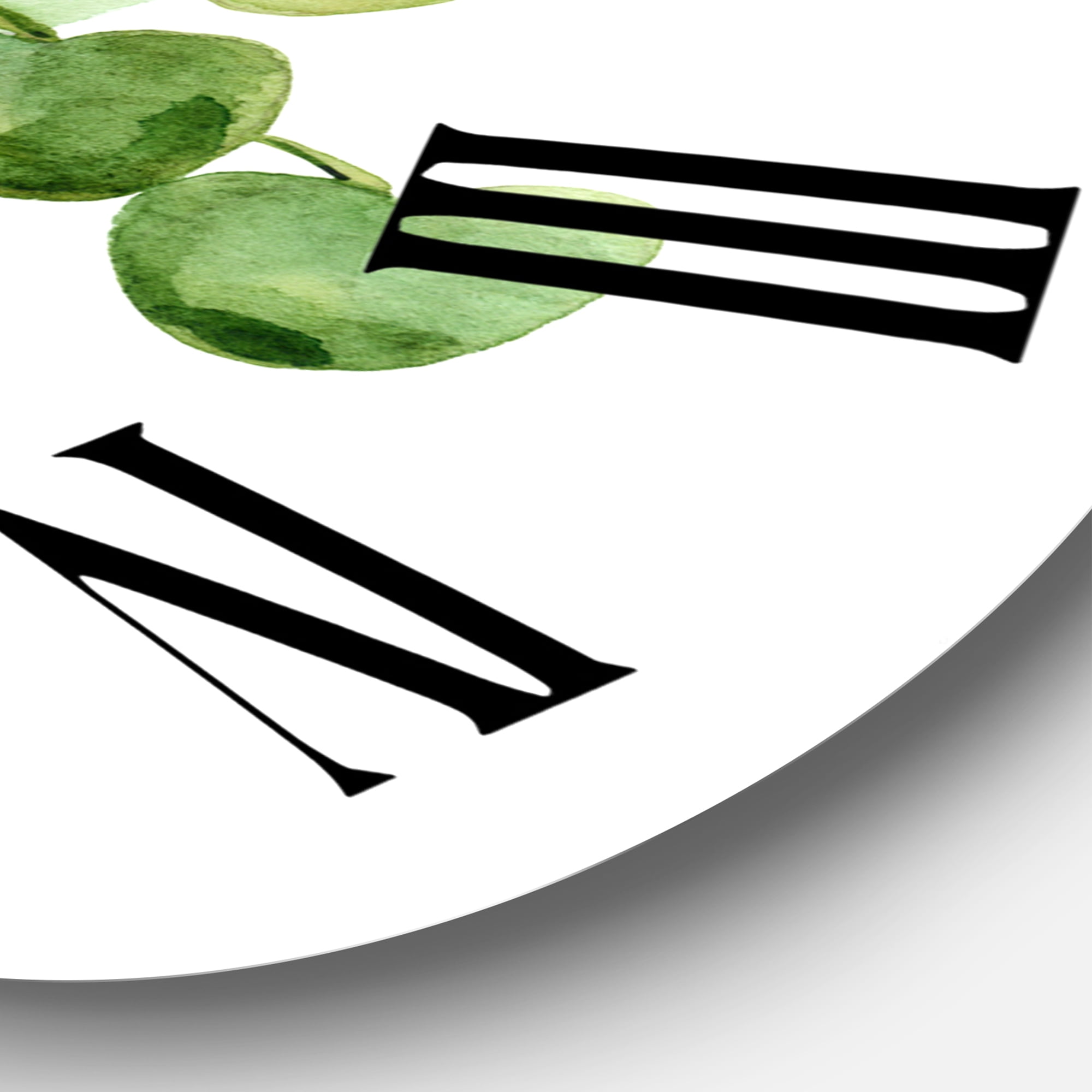 Designart 1 in Traditional Wall Clock
