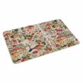 thumbnail image 4 of Mushroom Door Mat Indoor Outdoor,Pastoral Summer Botanical Watercolor Spring Floral Non Slip Welcome Mat with Rubber Backing,Absorbent Front Door Mats Entryway Rug for Home Patio Entrance 24"x36", 4 of 9