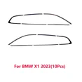 thumbnail image 3 of Moldura lateral para puerta de coche, marco de moldura para carrocería, tira de cubierta, de acero inoxidable, para BMW X1 Serie 3 5 F30 F32 520 523, 3 of 5