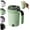 Green, variant on Magnetic Stirring Coffee Mug with Lid,12.8oz Smart Mixing Cup with Digital Temperature Display,4 Colors 304 Stainless Steel,Detachable Flat Base,360° Leak-Proof,30s Auto-Stir,Ideal for Coffee,Milk