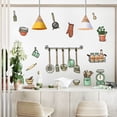 thumbnail image 2 of Wall Sticker Mural Kitchen Restaurant Kitchenware Fridge Wall Sticker Wall Decorative Stickers Removable Peel And Stick Wallpaper Decals Wall Wallpaper for Living Room Teacher Wall Decals Home Wall, 2 of 4