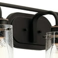 thumbnail image 4 of KICHLER Braelyn 44 in. 5-Light Olde Bronze Vintage Bathroom Vanity Light with Clear Seedy Glass, 4 of 5