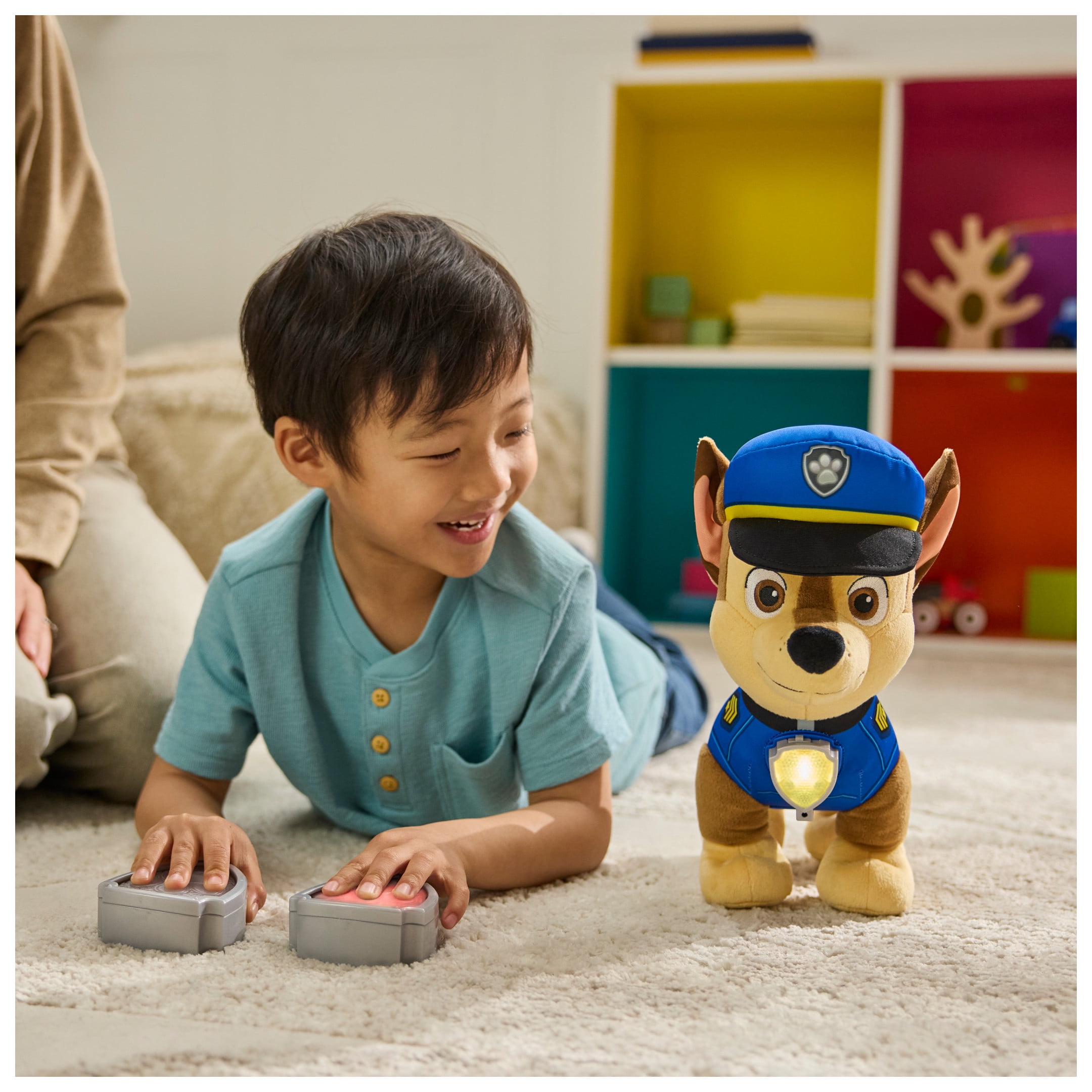 Paw Patrol Room Patrol Chase Interactive Electronic Plush Toy for Kids Ages 3 and up