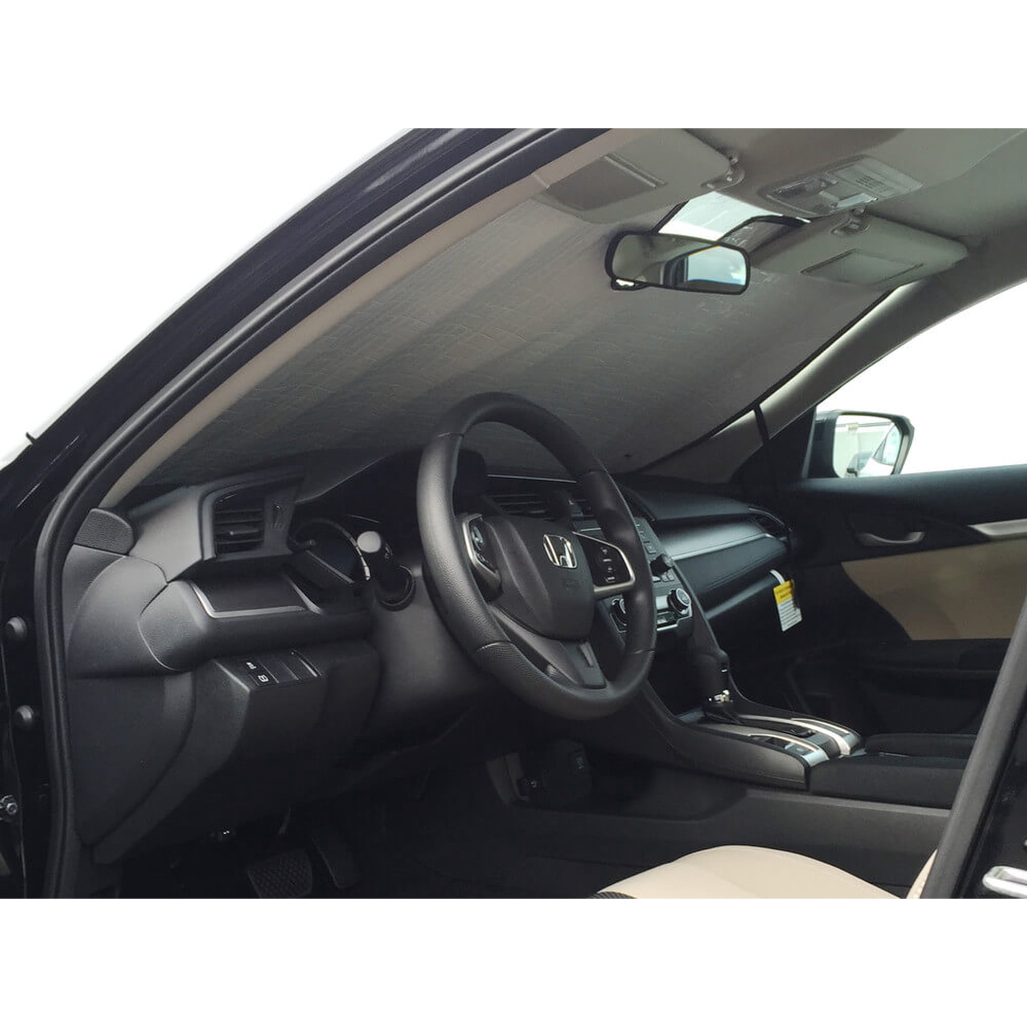 HeatShield, The Original Windshield Sun Shade, Custom-Fit for Honda Civic  Sedan w/o Sensor 2016, 2017, 2018, Silver Series - Walmart.com