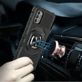 thumbnail image 2 of Kaleidio Case For Nokia G400 5G [Robotic Hybrid] Rugged Shockproof [Ring Stand] Magnetic Armor Impact Cover [Black/Black], 2 of 3