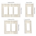thumbnail image 2 of Yayeee Rocker Switch Wall Plate 1-Gang 4.6"x2.9" Home Decorative Outlet Cover, Beige Abstract Pattern, 2 of 6