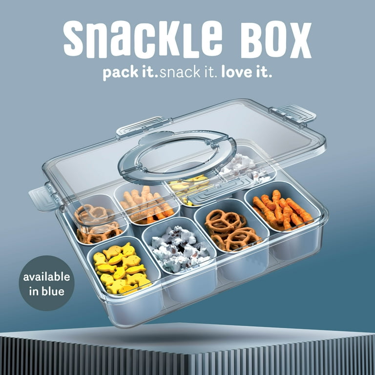 Cook With Color 8-Compartment Snackle Box, Charcuterie and Snack Cook With Color 8-Compartment Snackle Box, Charcuterie and Snack