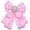 Pink, variant on Women's Pre-tied Bowknot Beads Bow Tie Elegant Ribbon Brooch Bow Brooches