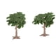 thumbnail image 1 of Paquete de 2 árboles de modelo Yotijar para decoración de paisaje de ferrocarril Mini árbol de paisaje, 1 of 8