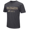 thumbnail image 2 of Men's Colosseum Heather Black Purdue Boilermakers Big & Tall OHT Military Appreciation Playbook T-Shirt, 2 of 4