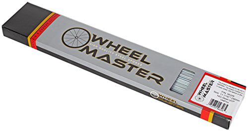 Wheel Master Black Stainless Steel Spokes Spokes Wm Pro Ss 302 14g Bk Bxof75 