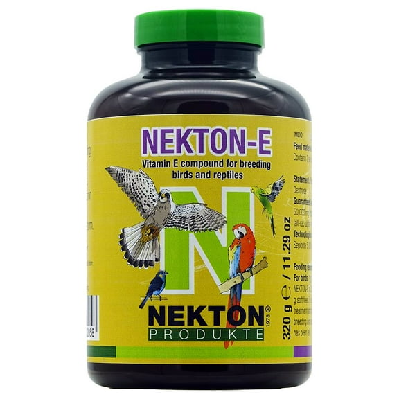 NEKTON-E Vitamin E Supplement for Birds, 11.29oz (320g)