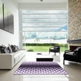 thumbnail image 7 of Ahgly Company Machine Washable Indoor Square Transitional Blossom Pink Area Rugs, 5' Square, 7 of 7