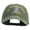Olive, variant on U.S. Army 11th Infantry Brigade Embroidered Washed Solid Pigment Dyed Cotton Twill Brass Buckle Cap - Navy OSFM